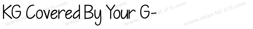 KG Covered By Your G字体转换